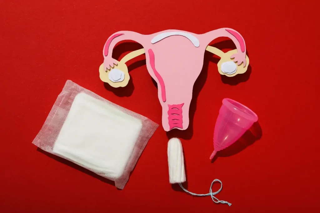 means-of-feminine-hygiene-during-menstruation-menstrual-cycle-phases